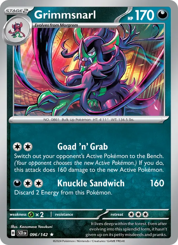 Grimmsnarl 96 Stellar Crown Pokesingles