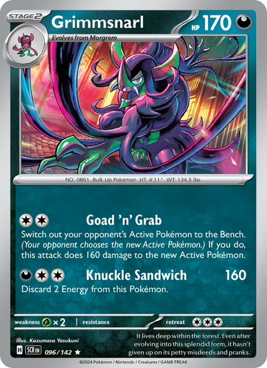 Grimmsnarl 96 Stellar Crown Pokesingles