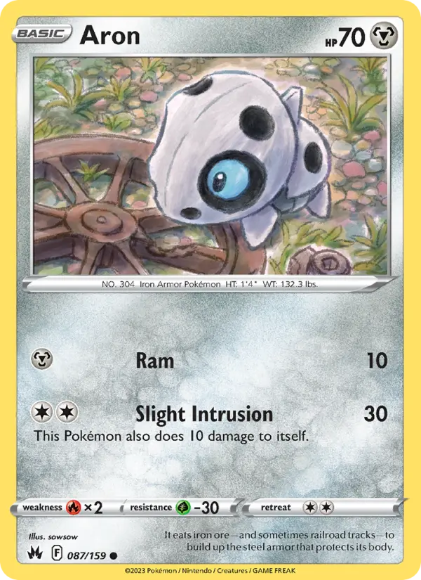 Aron 87 Crown Zenith Pokesingles