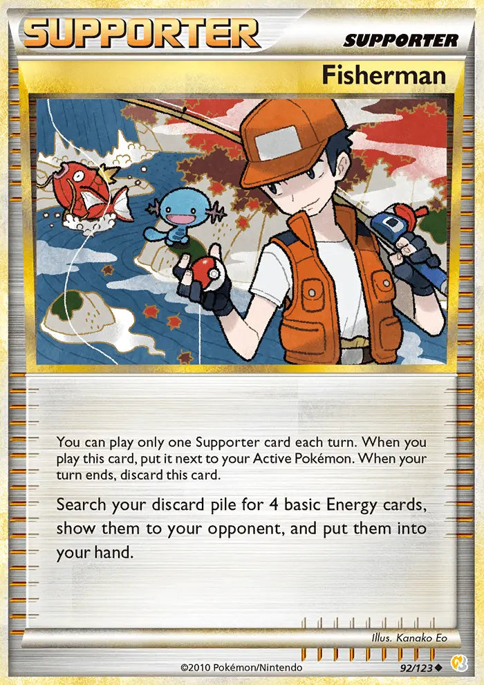 Fisherman 92 HeartGold SoulSilver Pokesingles