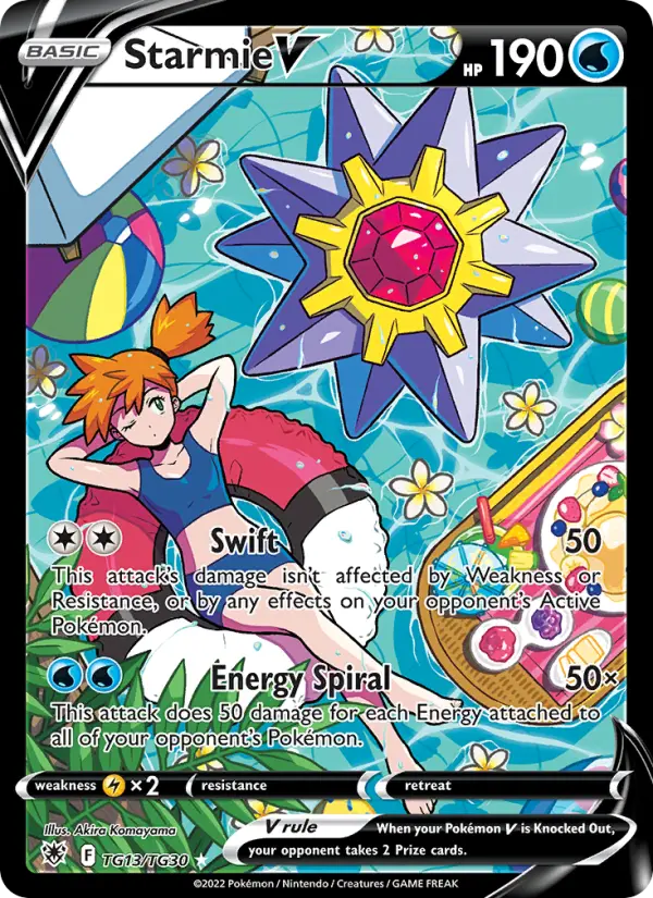 Starmie V TG13 Astral Radiance Pokesingles