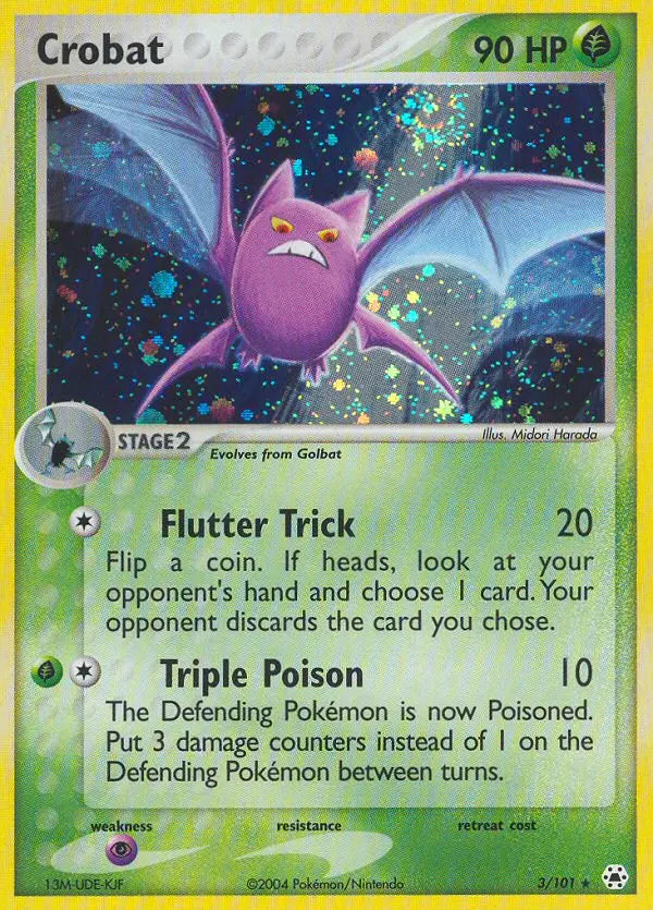 Crobat 3 Hidden Legends Pokesingles