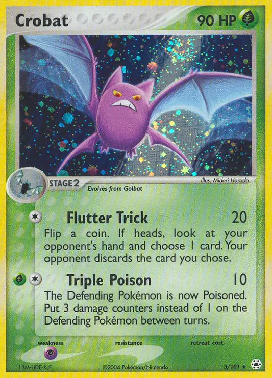 Crobat 3 Hidden Legends Pokesingles