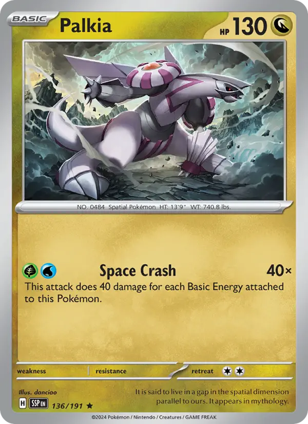 Palkia 136 Surging Sparks Pokesingles