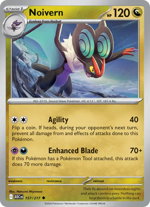 Noivern 157 Ascended Heroes Pokesingles