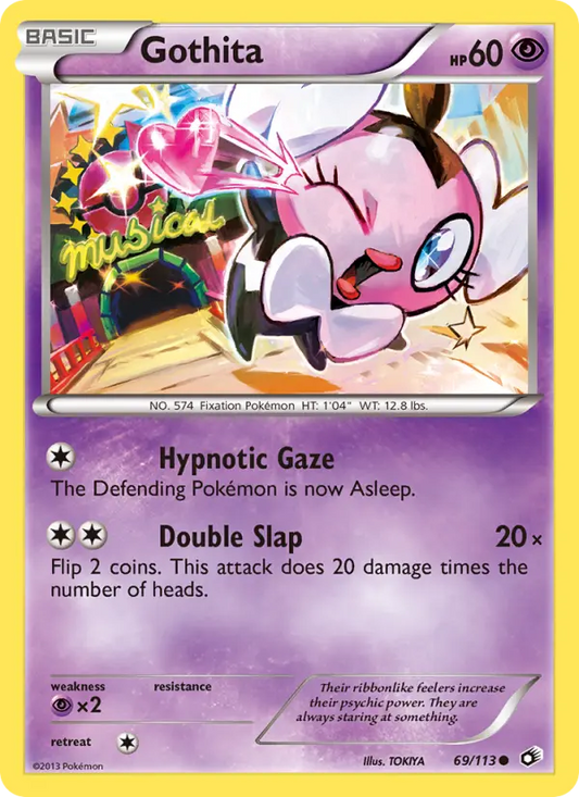 Gothita 69 Legendary Treasures Pokesingles