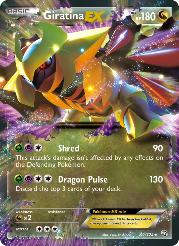 Giratina-EX 92 Dragons Exalted Pokesingles