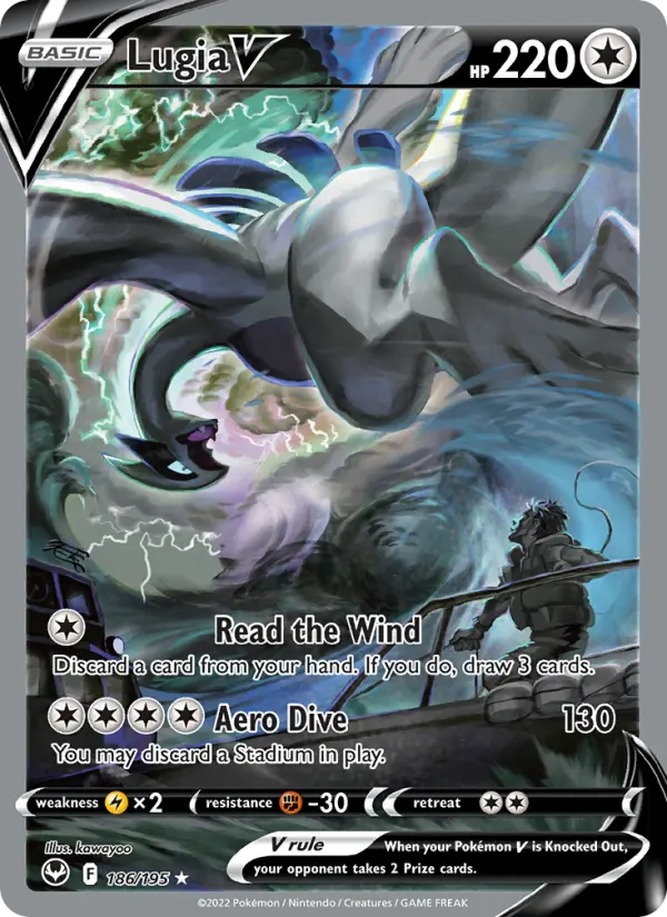 Lugia V 186 Silver Tempest Pokesingles