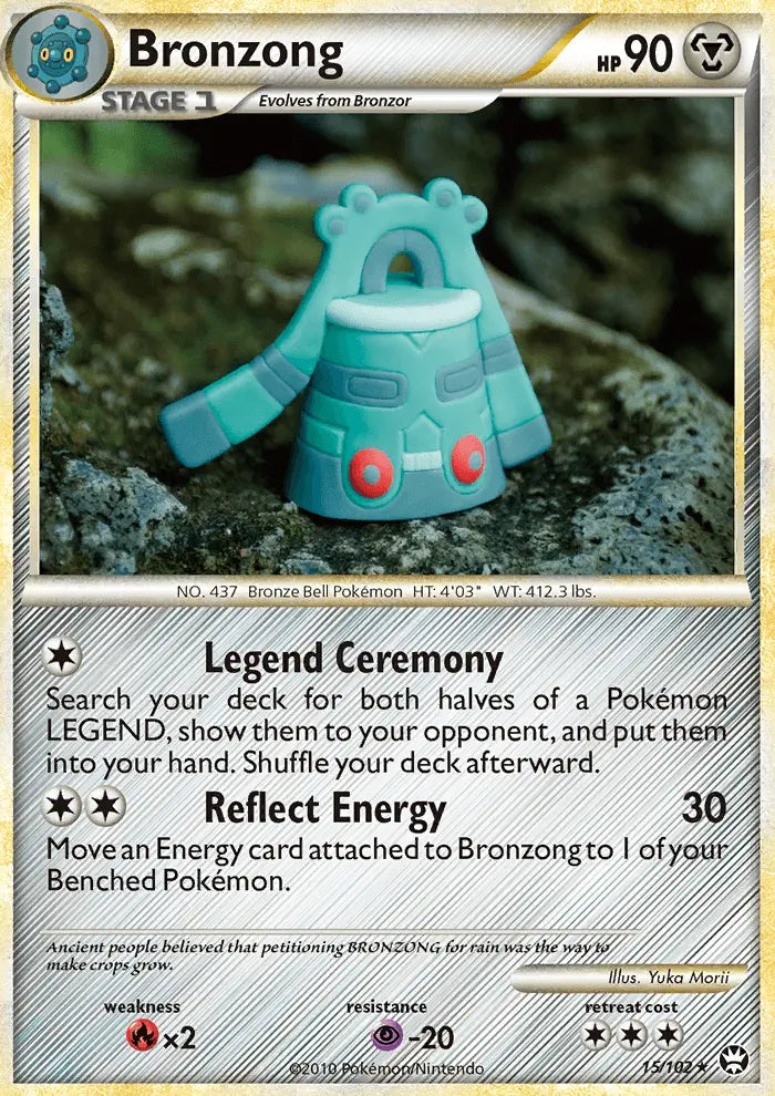 Bronzong 15 Triumphant Pokesingles