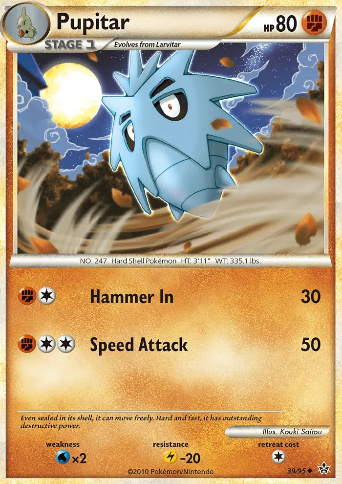 Pupitar 39 Unleashed Pokesingles