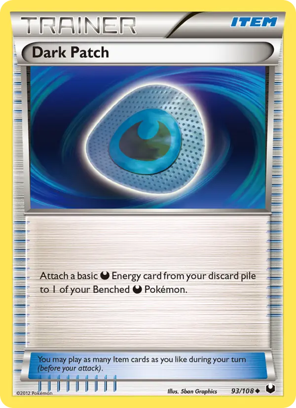Dark Patch 93 Dark Explorers Pokesingles