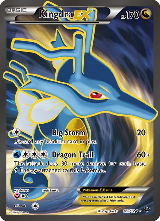 Kingdra EX 122 Fates Collide Pokesingles