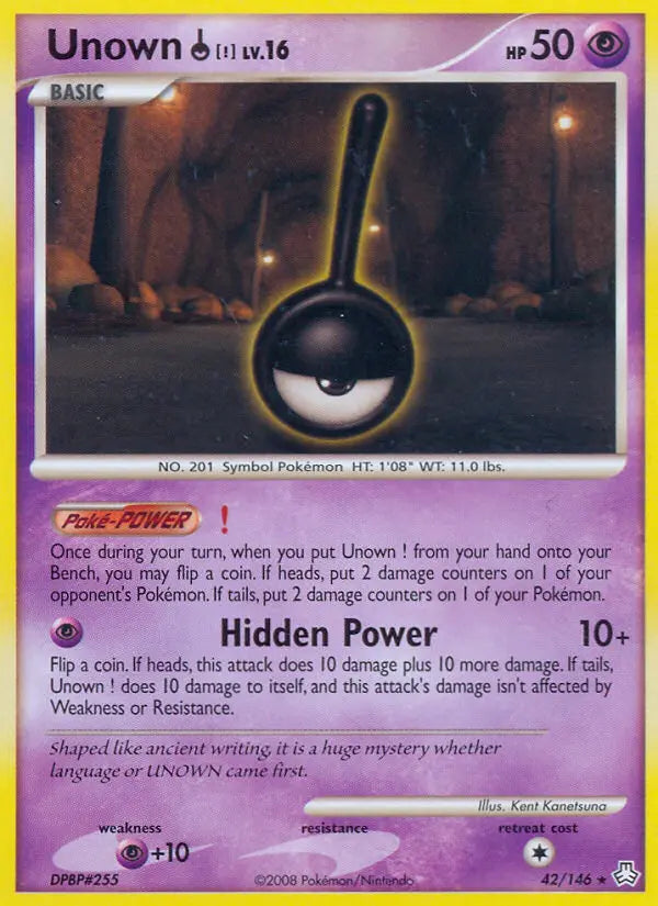 Unown ! 42 Legends Awakened Pokesingles