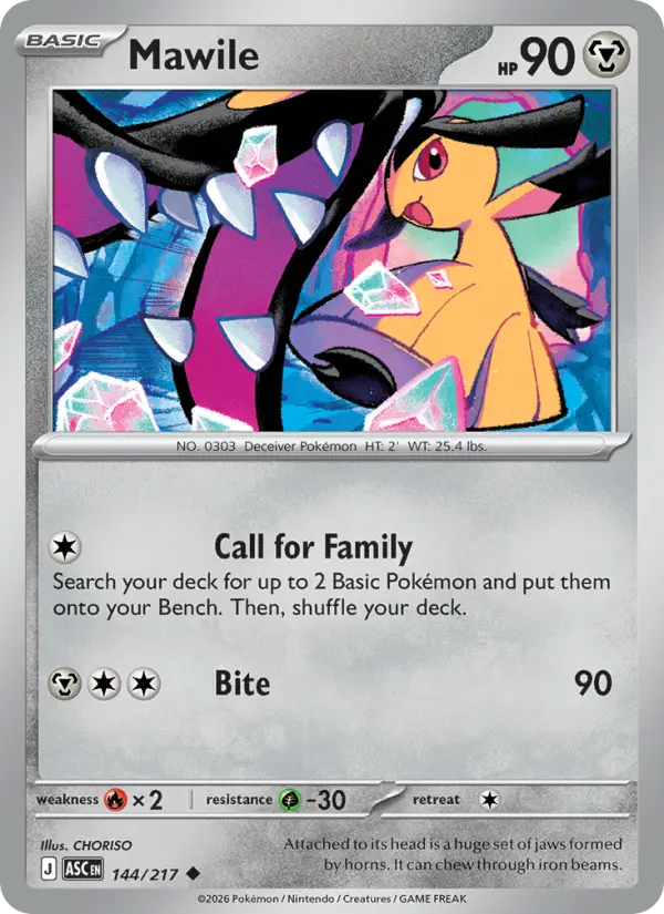 Mawile 144 Ascended Heroes Pokesingles