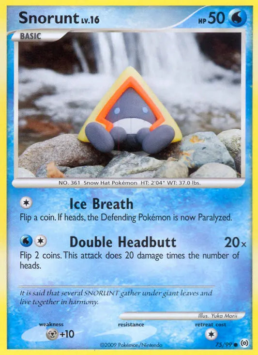 Snorunt 75 Arceus Pokesingles