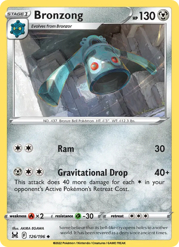 Bronzong 126 Lost Origin Pokesingles