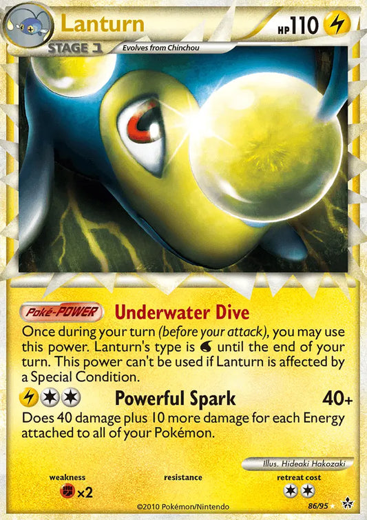 Lanturn 86 Unleashed Pokesingles