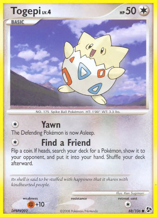 Togepi 88 Great Encounters Pokesingles