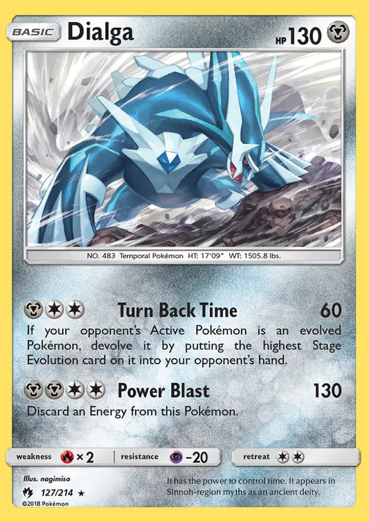 Dialga 127 Lost Thunder Pokesingles