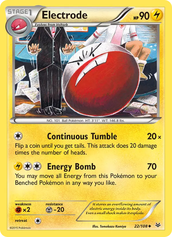 Electrode 22 Roaring Skies Pokesingles