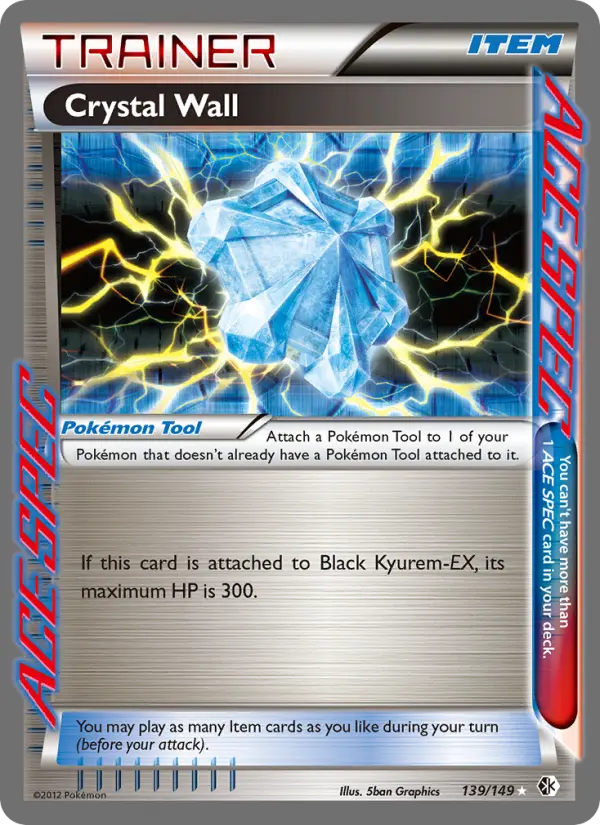 Crystal Wall 139 Boundaries Crossed Pokesingles
