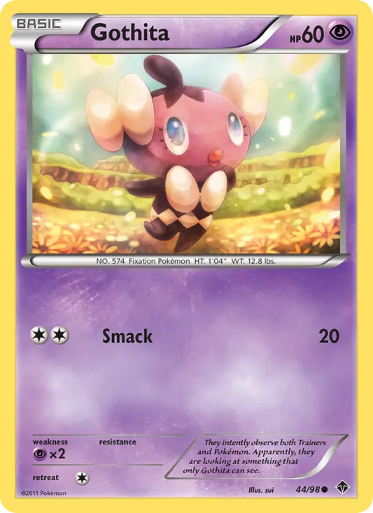 Gothita 44 Emerging Powers Pokesingles