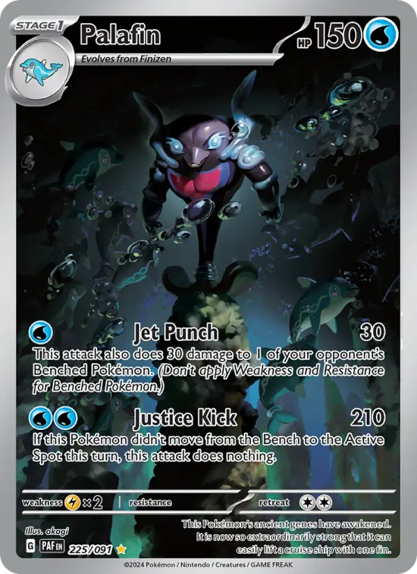 Palafin 225 Paldean Fates Pokesingles