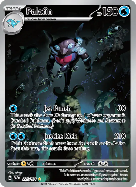 Palafin 225 Paldean Fates Pokesingles