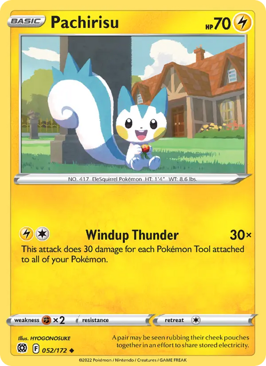 Pachirisu 52 Brilliant Stars Pokesingles