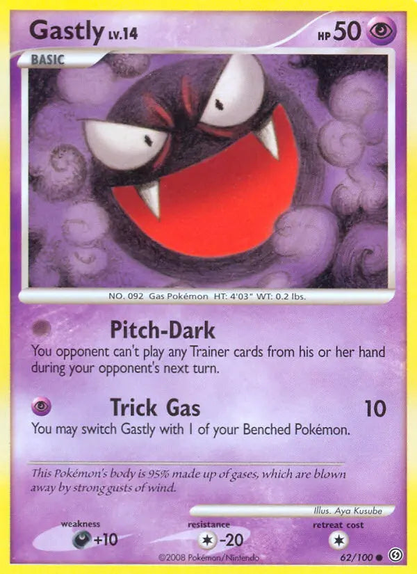 Gastly 62 Stormfront Pokesingles