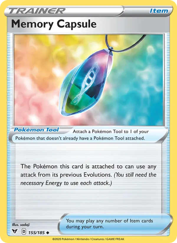 Memory Capsule 155 Vivid Voltage Pokesingles