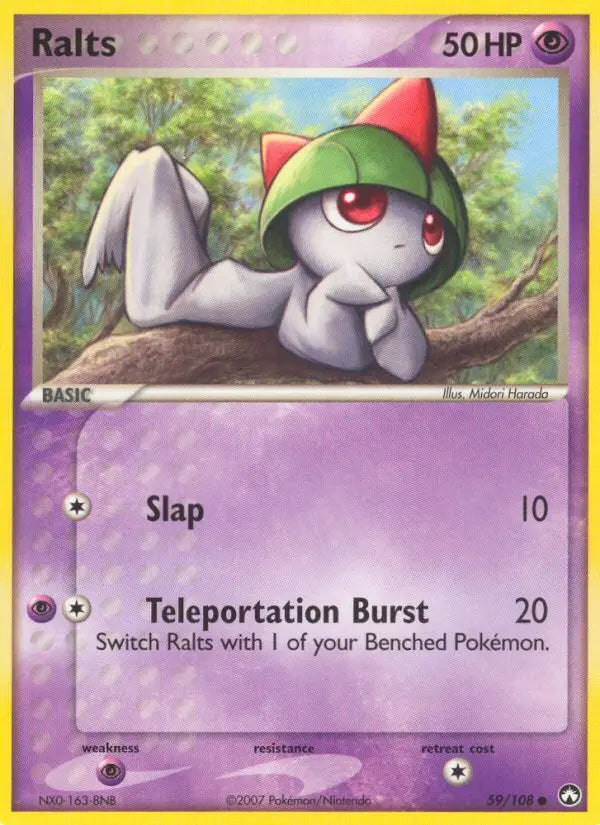 Ralts 59 Power Keepers Pokesingles