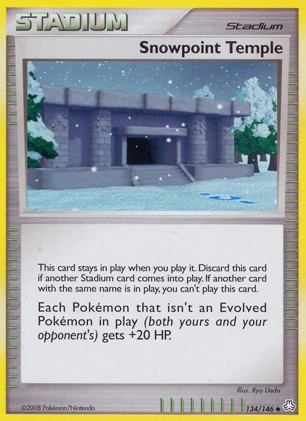 Snowpoint Temple 134 Legends Awakened Pokesingles