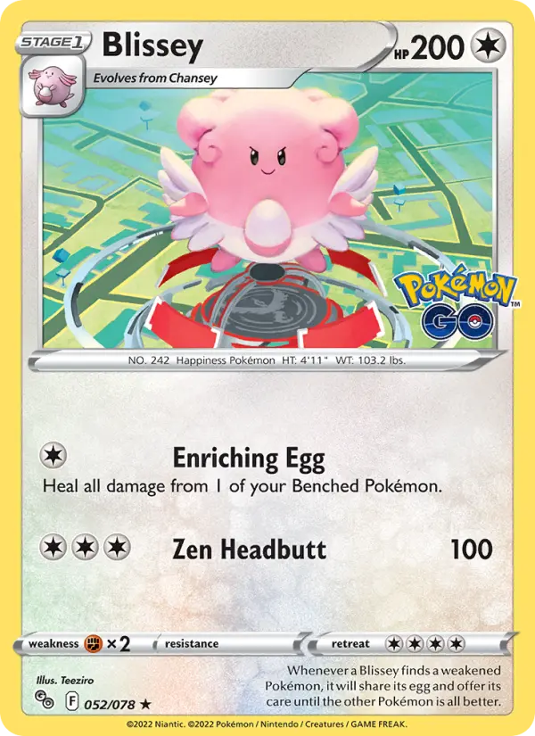 Blissey 52 Pokémon GO Pokesingles