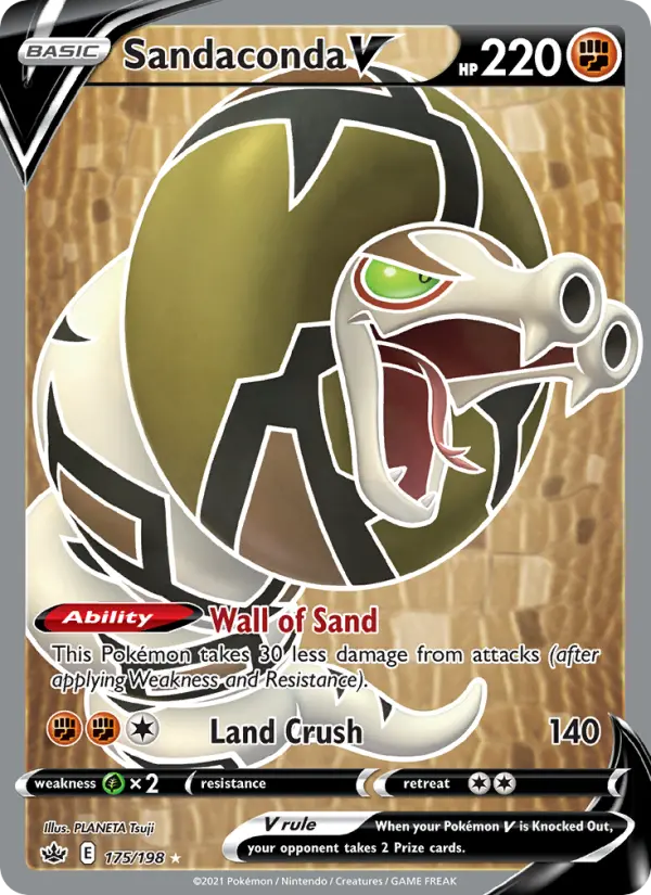 Sandaconda V 175 Chilling Reign Pokesingles