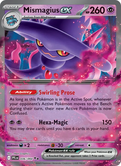 Mismagius ex 36 Phantasmal Flames Pokesingles