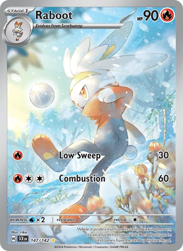 Raboot 147 Stellar Crown Pokesingles