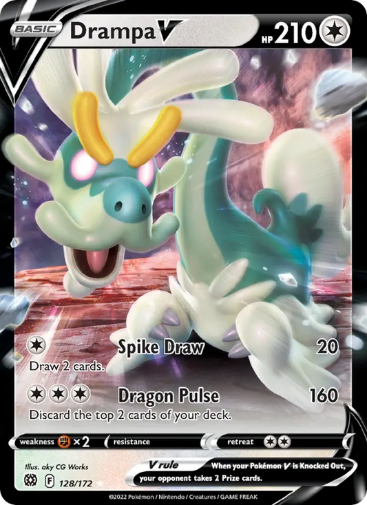Drampa V 128 Brilliant Stars Pokesingles