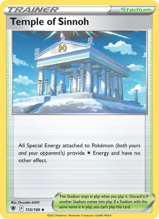 Temple of Sinnoh 155 Astral Radiance Pokesingles