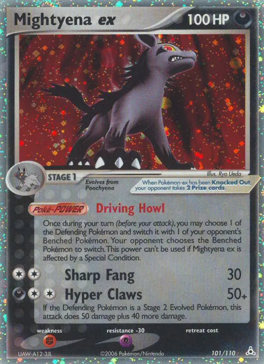 Mightyena ex 101 Holon Phantoms Pokesingles