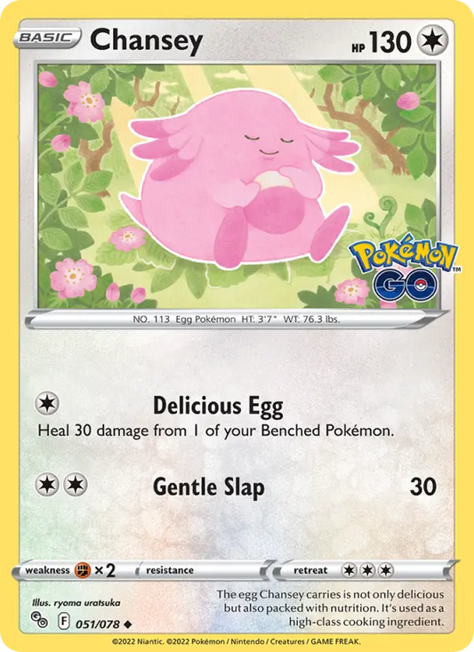 Chansey 51 Pokémon GO Pokesingles