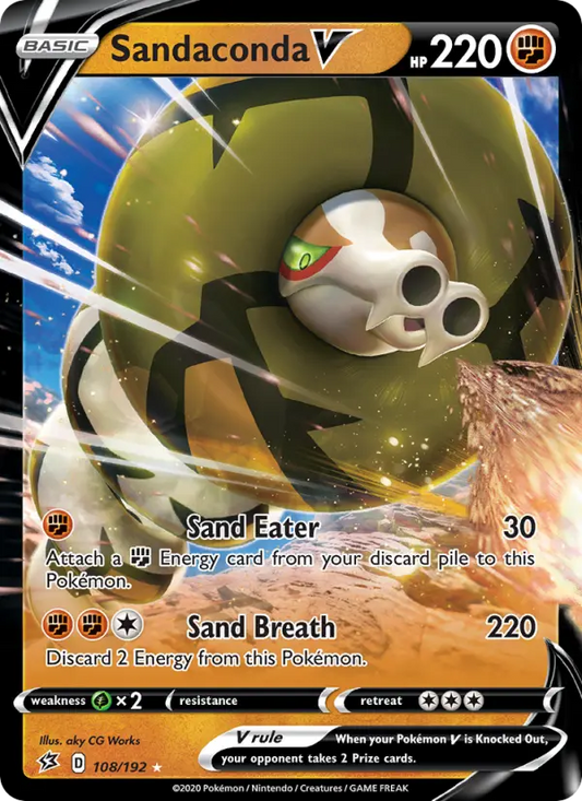 Sandaconda V 108 Rebel Clash Pokesingles