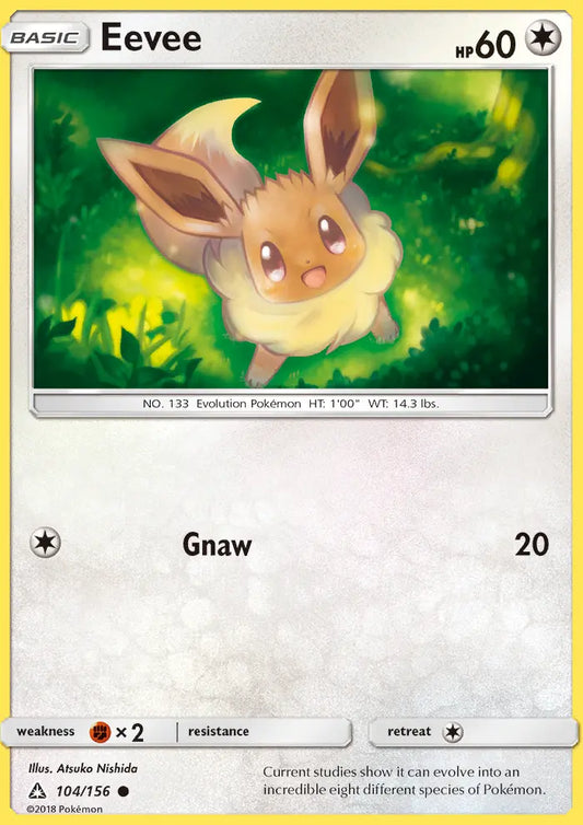Eevee 104 Ultra Prism Pokesingles