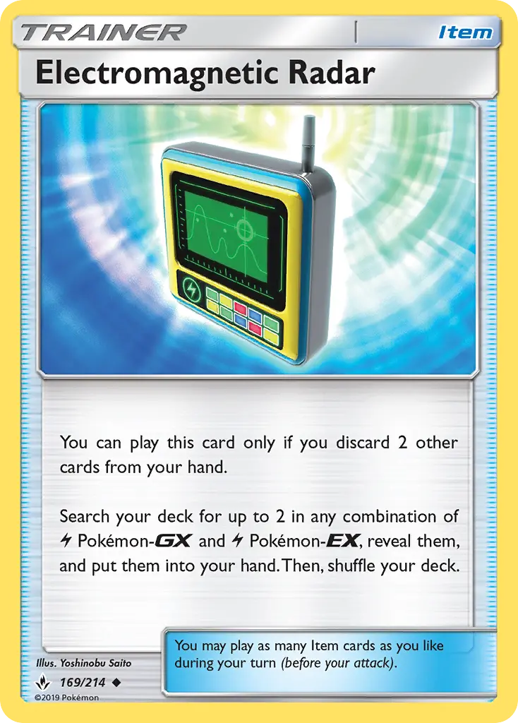 Electromagnetic Radar 169 Unbroken Bonds Pokesingles