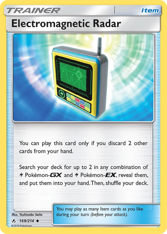 Electromagnetic Radar 169 Unbroken Bonds Pokesingles
