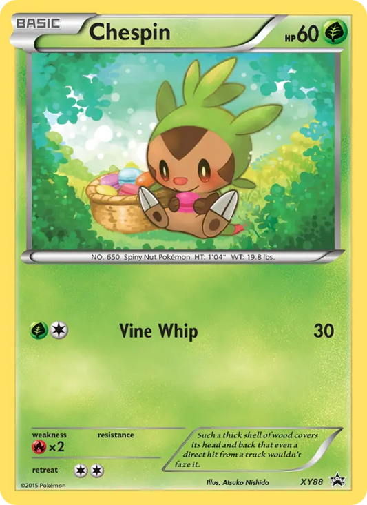 Chespin XY88 XY Black Star Promos Pokesingles
