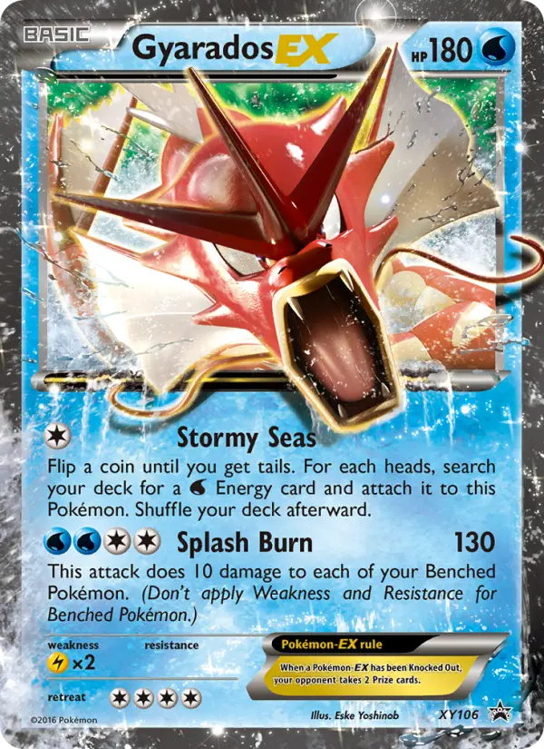 Gyarados EX XY106 XY Black Star Promos Pokesingles