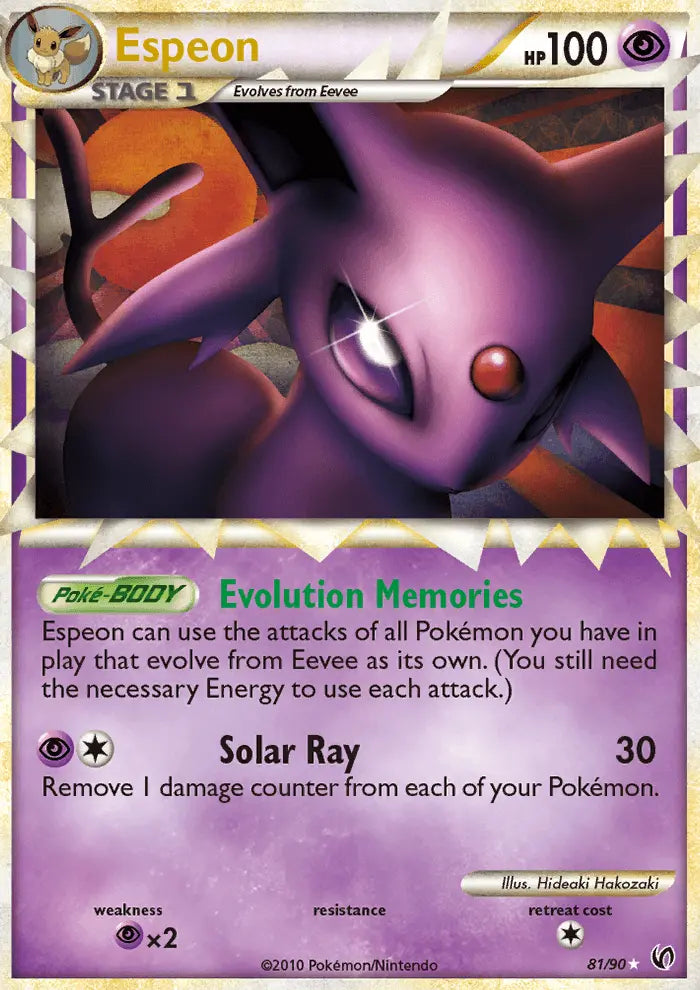 Espeon 81 Undaunted Pokesingles
