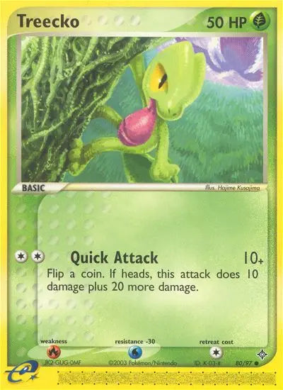 Treecko 80 Dragon Pokesingles