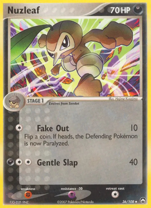 Nuzleaf 36 Power Keepers Pokesingles